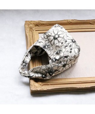 UNBILLION カシュカシュ cache cache / フラワー＆アニマル柄ワンハンドルバッグ