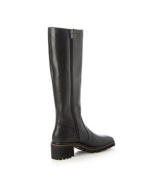 MODE ET JACOMO <D'ICI>タンクソールスクエアトゥロングブーツ ブラック