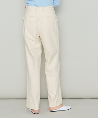 JOSEPH 【洗える】オーガニックツイル　ワイドトラウザーズ Powder