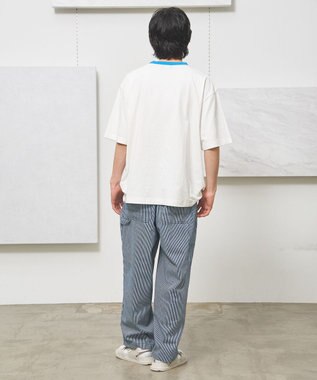 J.PRESS YORK STREET 【UNISEX】YALEアーチロゴ Tシャツ ホワイト系