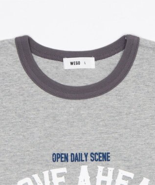 WEGO グラフィックリンガーT（SS） グレー