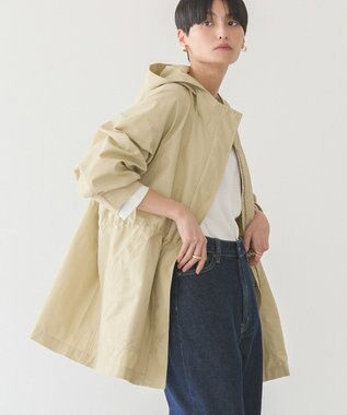 AMERICAN HOLIC 花粉防止撥水加工マウンテンパーカー Light Beige