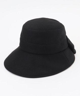TOCCA 【サイズ調整可】RIBBON KNOT WOOLY BUCKETHAT バケットハット ブラック系