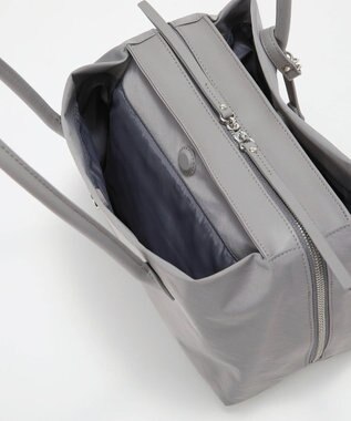 TOPKAPI 【Breath TOPKAPI】ALINE アライン ナイロン ボストン ミニ トートバッグ　軽量 / 肩掛け / 大容量 / 通勤 グレー