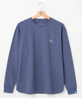 SHARE PARK LADIES 【UNISEX】吸水速乾 LMCバックプリントロングスリーブTシャツ（S・Mサイズ） アッシュネイビー