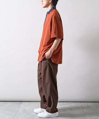 CRAFT STANDARD BOUTIQUE 【クールドライ】バイカラーニット衿ポロシャツ White