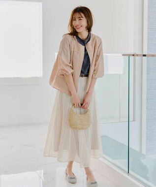 Tiaclasse ハーフムーンミニバッグ ベージュ