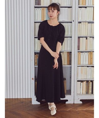 earth music&ecology ジャガードプルオーバー Black