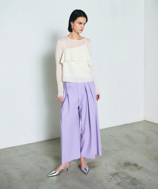 GRACE CONTINENTAL フリルキャミソール キナリ