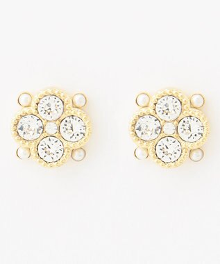TOCCA CLOVER BIJOUX PIERCED EARRINGS ピアス ゴールド系
