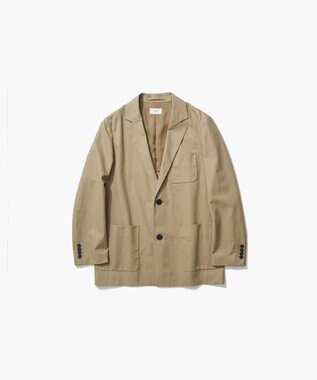ATON ORGANIC COTTON TWILL | テーラードジャケット BEIGE