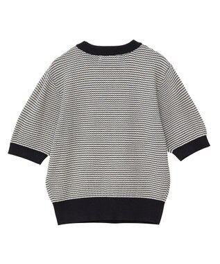 Green Parks ・ｓｗｉｎｇ　ｂｙ　マルチカラージャカードニット Gray