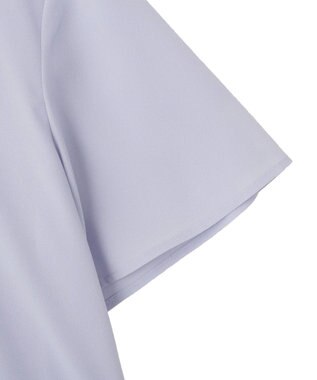 YECCA VECCA フリルデザインブラウス Sax