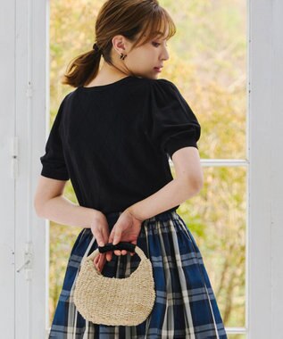 Tiaclasse ハーフムーンミニバッグ ベージュ