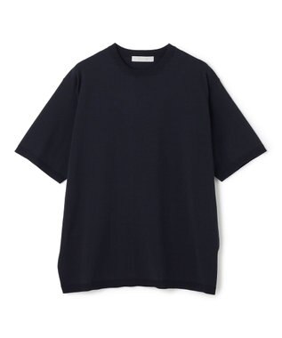 UNFILO MENS アラエルアンチピリングニット クルー ネイビー