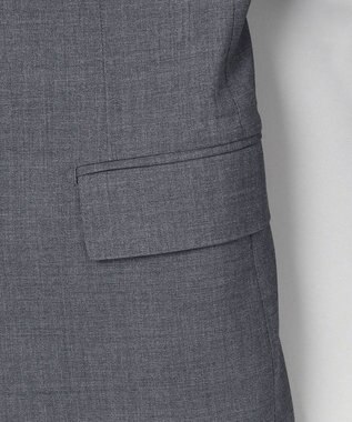 GOTAIRIKU 新色追加/セットアップ対応【ウォッシャブル/シワになりにくい/ストレッチ】ウォッシャブル ウールジャケット(25年モデル) 25年新色/ライトグレー系