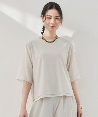  ストレッチアムンゼン Tブラウス