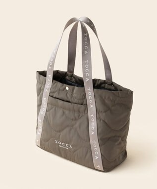 TOCCA 【WEB＆一部店舗限定】【A4サイズ対応】BOSCO A4TOTE トートバッグ カーキ系
