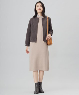 J.PRESS LADIES geometric スクエア スカーフ ブラウン系5