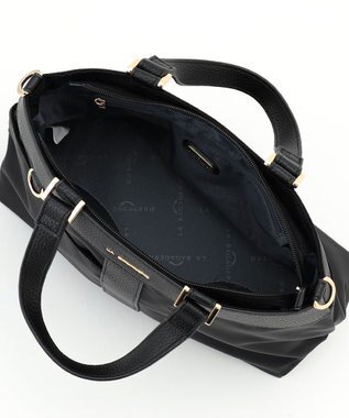 LA BAGAGERIE コンビ2WAYトートバッグ Sサイズ ブラック