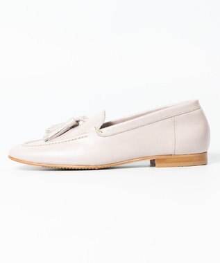 BONTRE 【BONTRE/ボントレ】アーモンドトゥタッセルローファー グレー