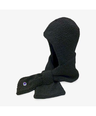 林八百吉商店 Champion　シープボアフーディーマフラー ブラック