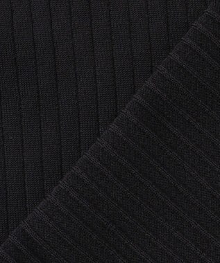 ICB L 【洗える】 レースニットトップス ブラック系