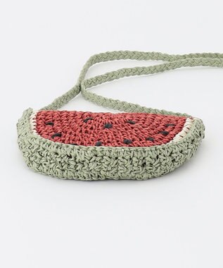 ANY KIDS フルーツ ショルダー ポシェット スイカ