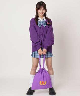 WEGO 【SCHOOLITEM】ワールドペガサスコラボマルチキンチャク パープル