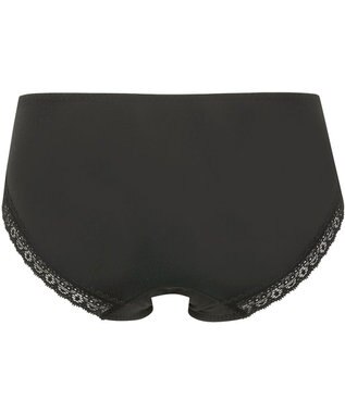 Wing ショーツ 【スタイルアップブラ】 KB2900とペア アウターにひびきにくい(バック裾) やさしいフィット感 はきこみ丈あさめ KF2890 ウイング／ワコール ブラック