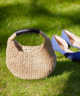 Tiaclasse ハーフムーンミニバッグ ベージュ