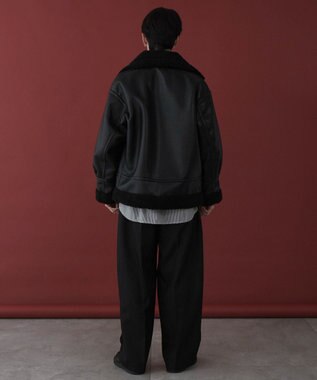 WEGO 【ユニセックス着用ITEM】B－3ジャケット ブラック