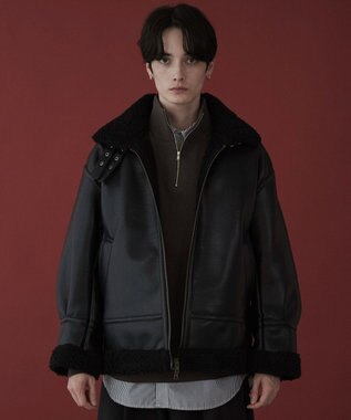 WEGO 【ユニセックス着用ITEM】B－3ジャケット ブラック