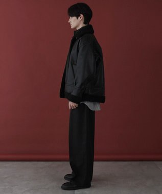 WEGO 【ユニセックス着用ITEM】B－3ジャケット ブラック