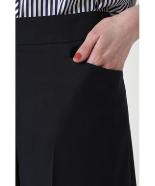 DAKS ストレッチショートパンツ ネイビー