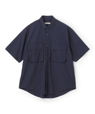 UNFILO MENS Light Move ポケットシャツ [24年春夏商品] ネイビー