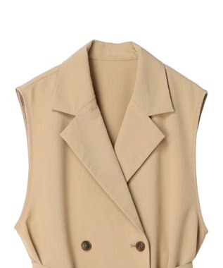 earth music&ecology ロングジレンチ Beige