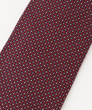 J.PRESS MEN 【GEOMETRIC JACQUARD COLLECTION】ジオメトリックジャガード ネクタイ ワイン系7