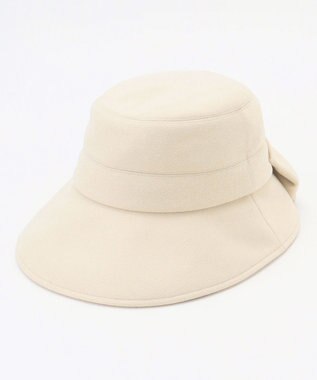 TOCCA 【サイズ調整可】RIBBON KNOT WOOLY BUCKETHAT バケットハット アイボリー系