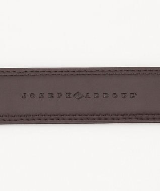 JOSEPH ABBOUD 【サスティナブル/日本製】 ハイエンドレザーベルト ダークブラウン系