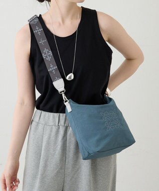 russet 《WEB限定》スタンダードミニショルダーバッグ <ナイロン>(CE-1719-WEB) BlueGray