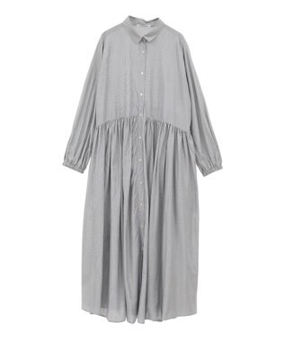 AMERICAN HOLIC サラックールアソートギャザーワンピース Stripe Black