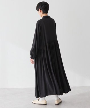 AMERICAN HOLIC サラックールアソートギャザーワンピース Black