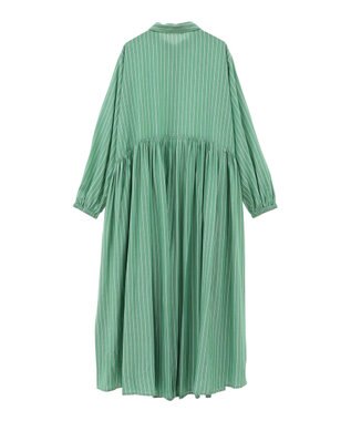 AMERICAN HOLIC サラックールアソートギャザーワンピース Stripe Green