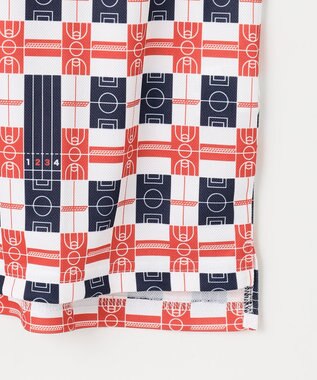 23区GOLF 【MEN】【吸水速乾/UVカット】フィールドチェック柄ポロシャツ ネイビー系3