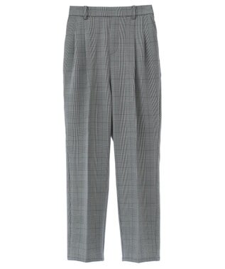 Green Parks きれいシルエットパンツ（テーパード／柄） Check