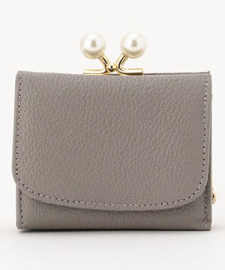 UNBILLION perche アクリル玉三つ折りミニサイフ