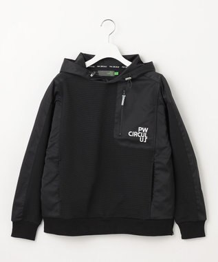 PW CIRCULUS 【WOMEN】DIMPLE  プルオーバー ゴルフウェア レディース ブラック系