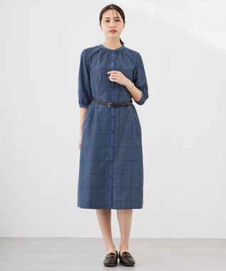 J.PRESS LADIES メッシュ ベルト ダークブラウン系