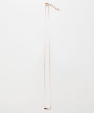 Phoebe <新色>【金属アレルギー対応】ストレートバービジューネックレス　シャンパンゴールド シャンパンゴールド